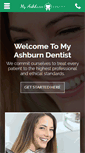 Mobile Screenshot of myashburndentist.com